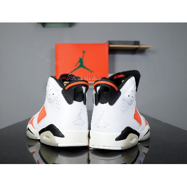 Air Jordan 6 Retro Gatorade 384664-145 Summit White/Black-Team Orange Sneakers