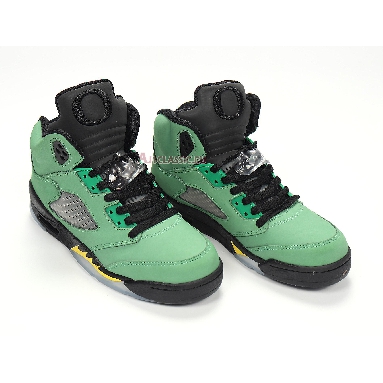 Air Jordan 5 Retro SE Oregon CK6631-307 Apple Green/Black/Yellow Strike/Black Sneakers