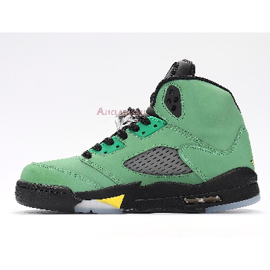 Air Jordan 5 Retro SE Oregon CK6631-307 Apple Green/Black/Yellow Strike/Black Sneakers