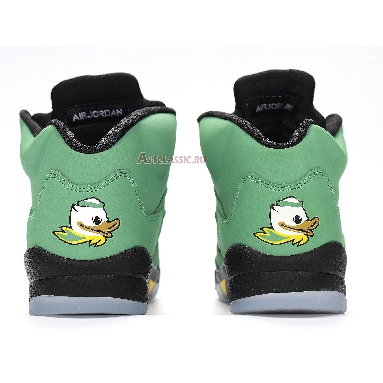 Air Jordan 5 Retro SE Oregon CK6631-307 Apple Green/Black/Yellow Strike/Black Sneakers