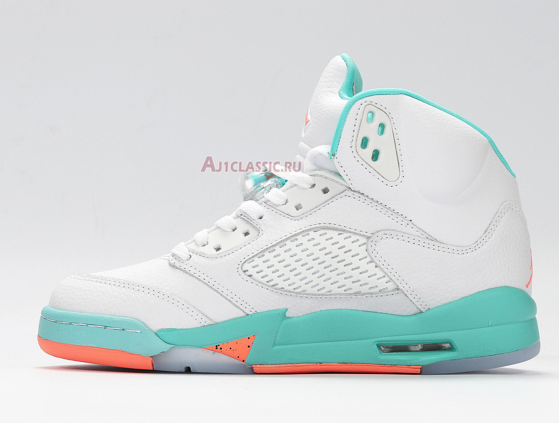 Air Jordan 5 Retro "Light Aqua" 440892-100