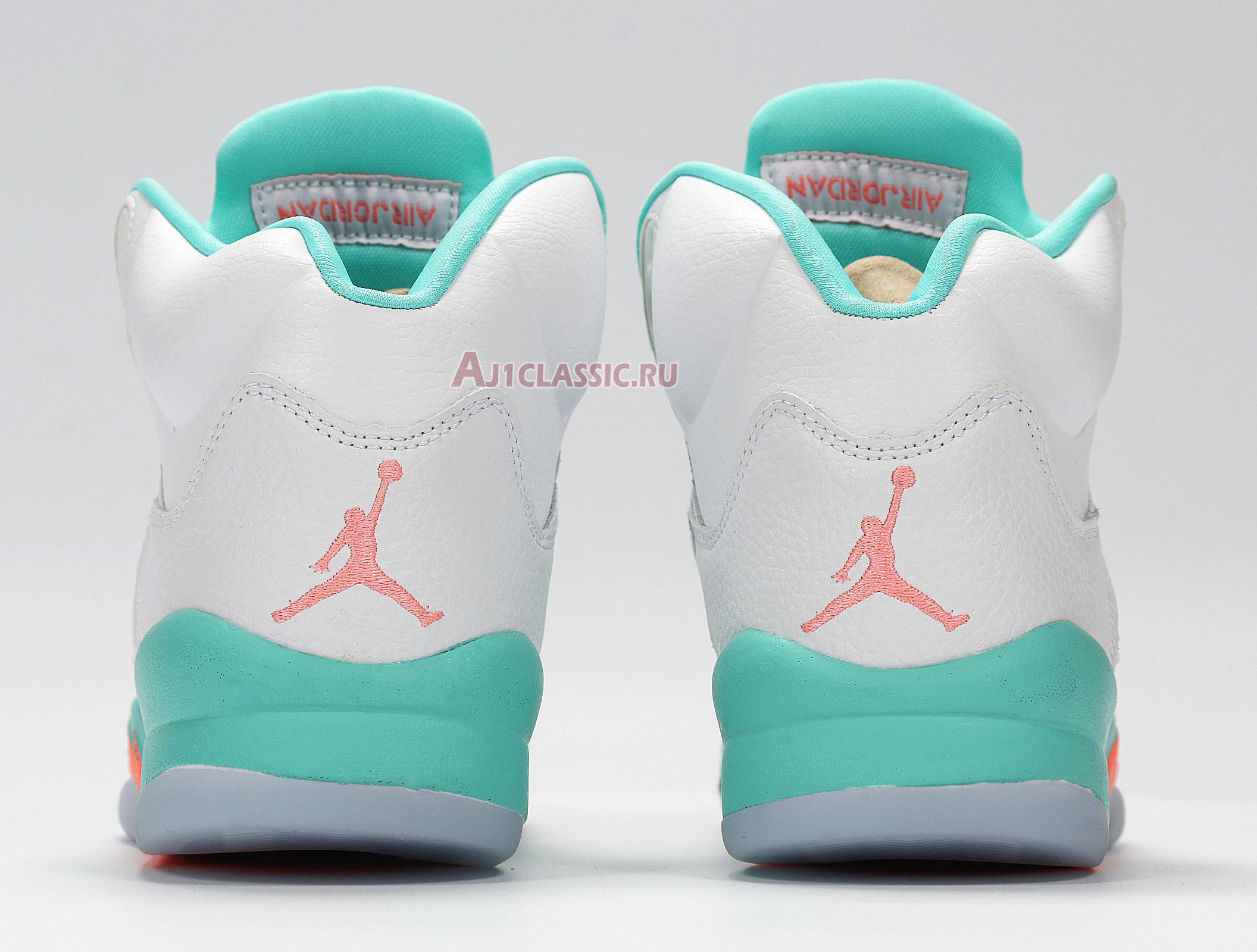 Air Jordan 5 Retro "Light Aqua" 440892-100