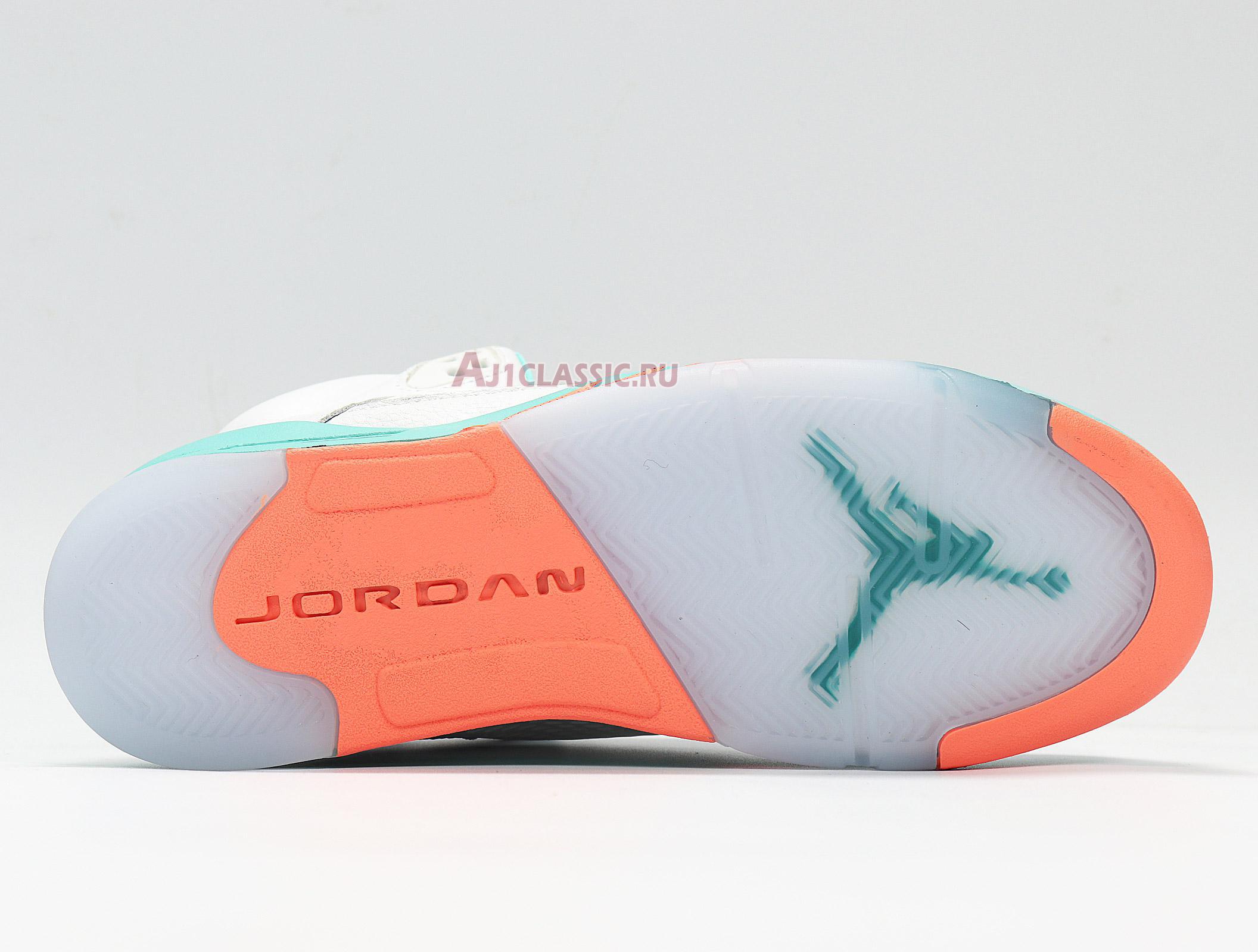 Air Jordan 5 Retro "Light Aqua" 440892-100