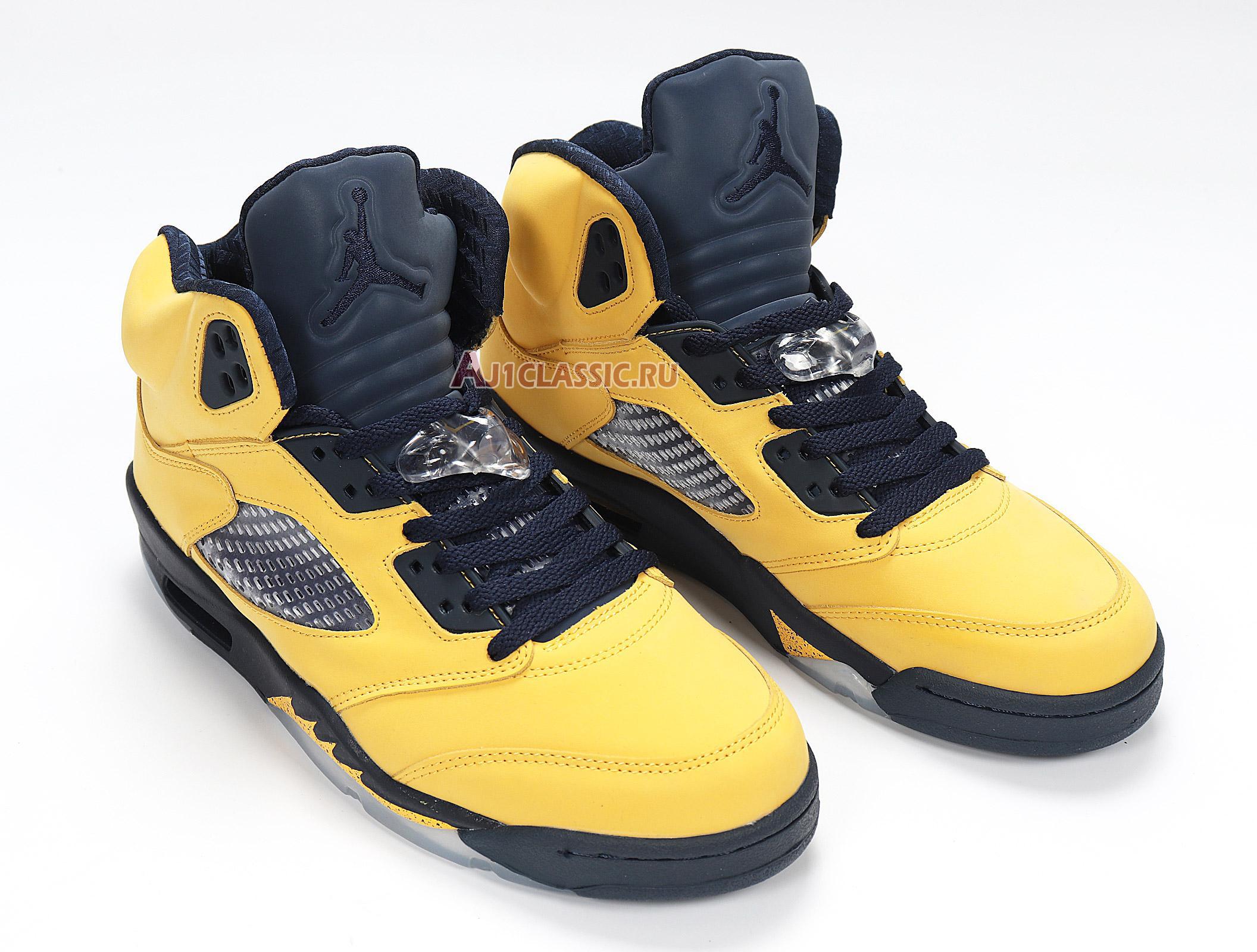 New Air Jordan 5 Retro SP "Michigan" CQ9541-704 Shoes