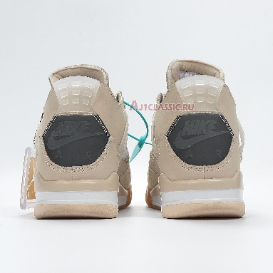 Off-White x Air Jordan 4 SP Sail CZ5567-100 Sail/Muslin-White-Black Mens Womens Shoes