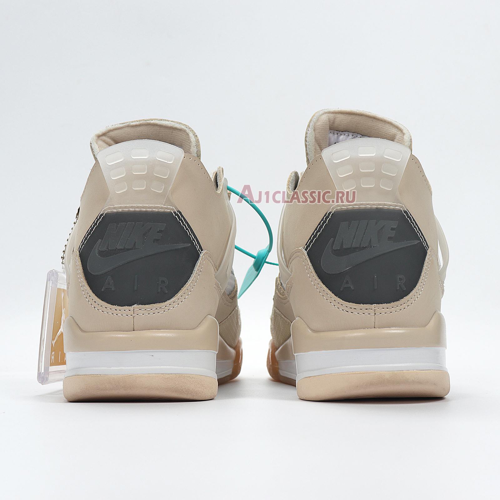 New Off-White x Air Jordan 4 SP "Sail" CZ5567-100 Shoes