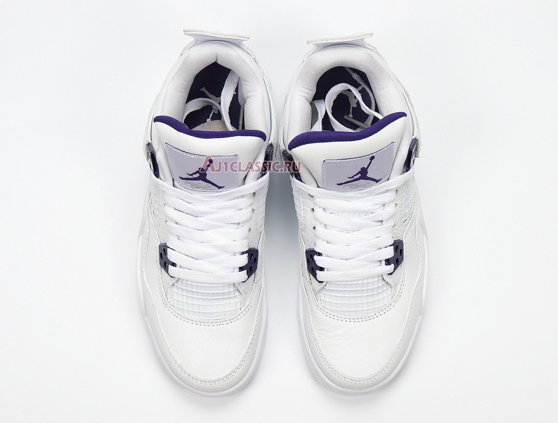 Air Jordan 4 Retro "Purple Metallic" 408452-115