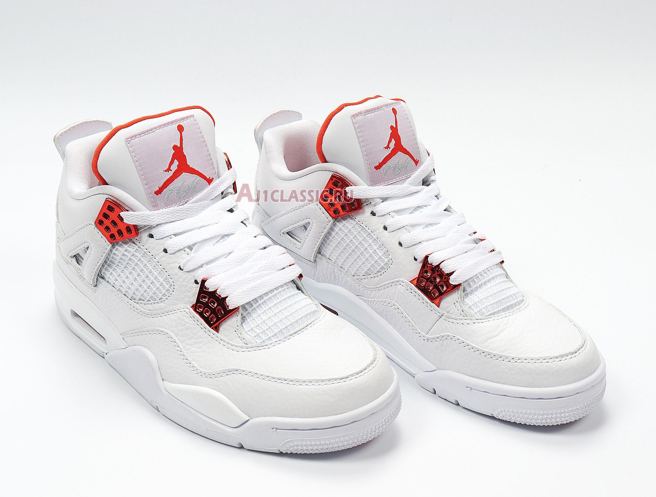 Air Jordan 4 Retro "Orange Metallic" CT8527-118