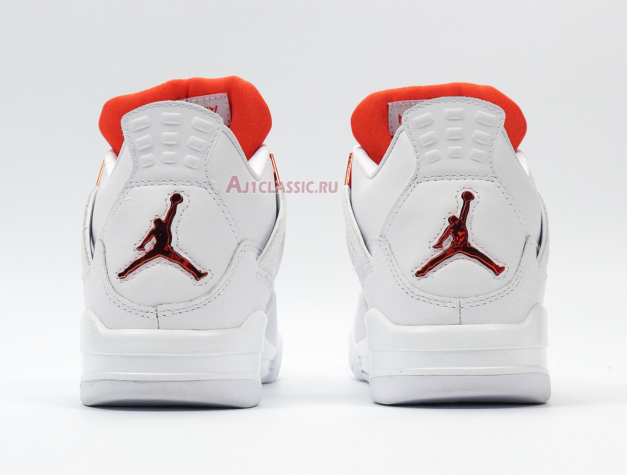 Air Jordan 4 Retro "Orange Metallic" CT8527-118