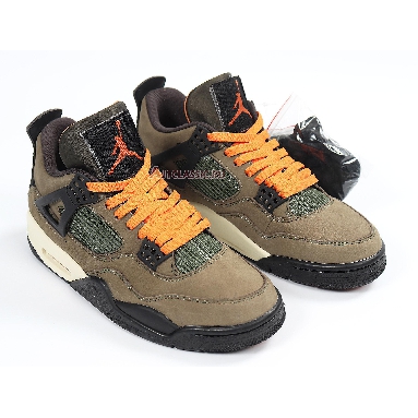 Undefeated x Air Jordan 4 Retro JBM351-M1 Deep Green/Clem-Black-Dk Mens Womens Shoes