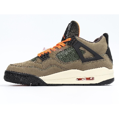 Undefeated x Air Jordan 4 Retro JBM351-M1 Deep Green/Clem-Black-Dk Mens Womens Shoes