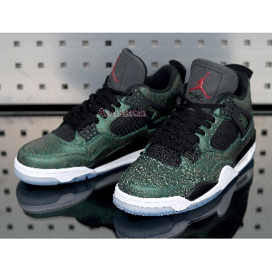 Air Jordan 4 Laser Jalen Ramsey AJ4-1043515 Green/Black Sneakers