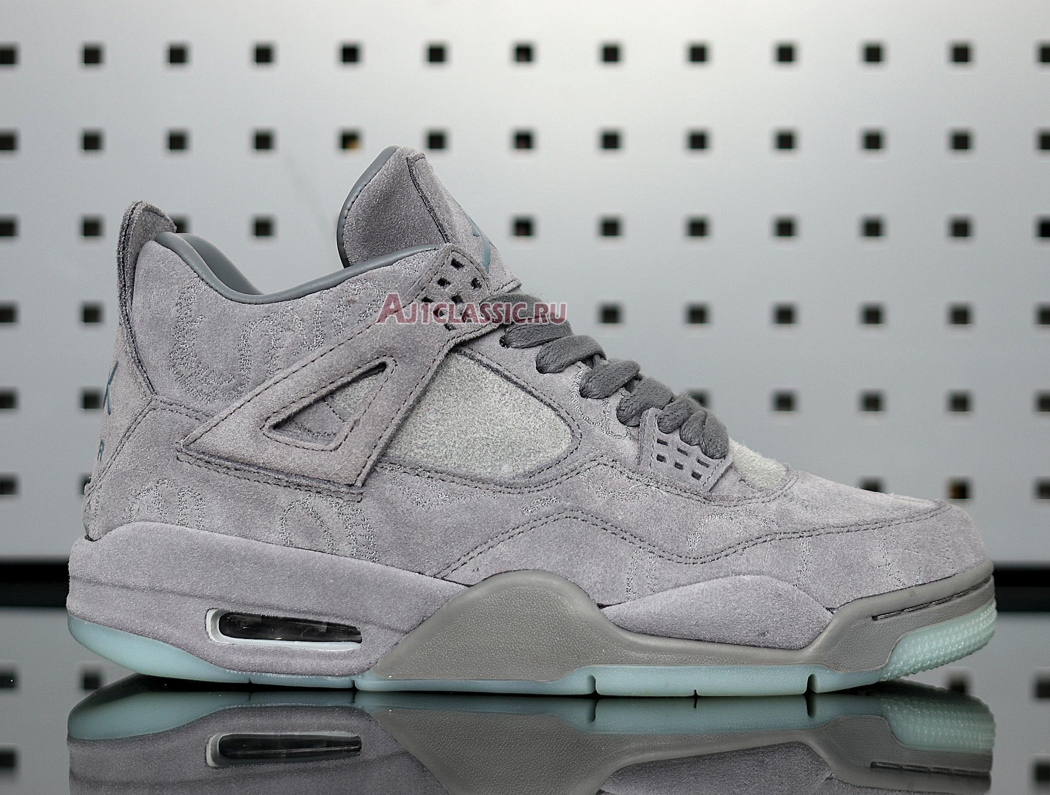 New KAWS x Air Jordan 4 Retro "Cool Grey" 930155-003 Shoes