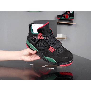 Air Jordan 4 NRG Gucci AQ3816-063 Black/Gorge Green-Varsity Red Sneakers