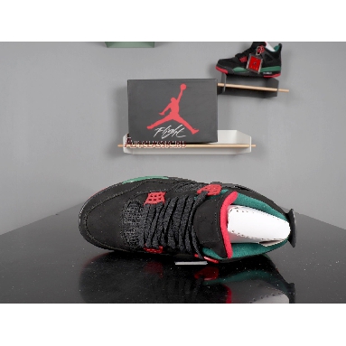 Air Jordan 4 NRG Gucci AQ3816-063 Black/Gorge Green-Varsity Red Sneakers