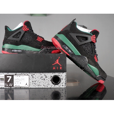 Air Jordan 4 NRG Gucci AQ3816-063 Black/Gorge Green-Varsity Red Sneakers