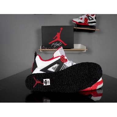 Air Jordan 4 Retro Fire Red 2012 308497-110 White/Varsity Red-Black Sneakers