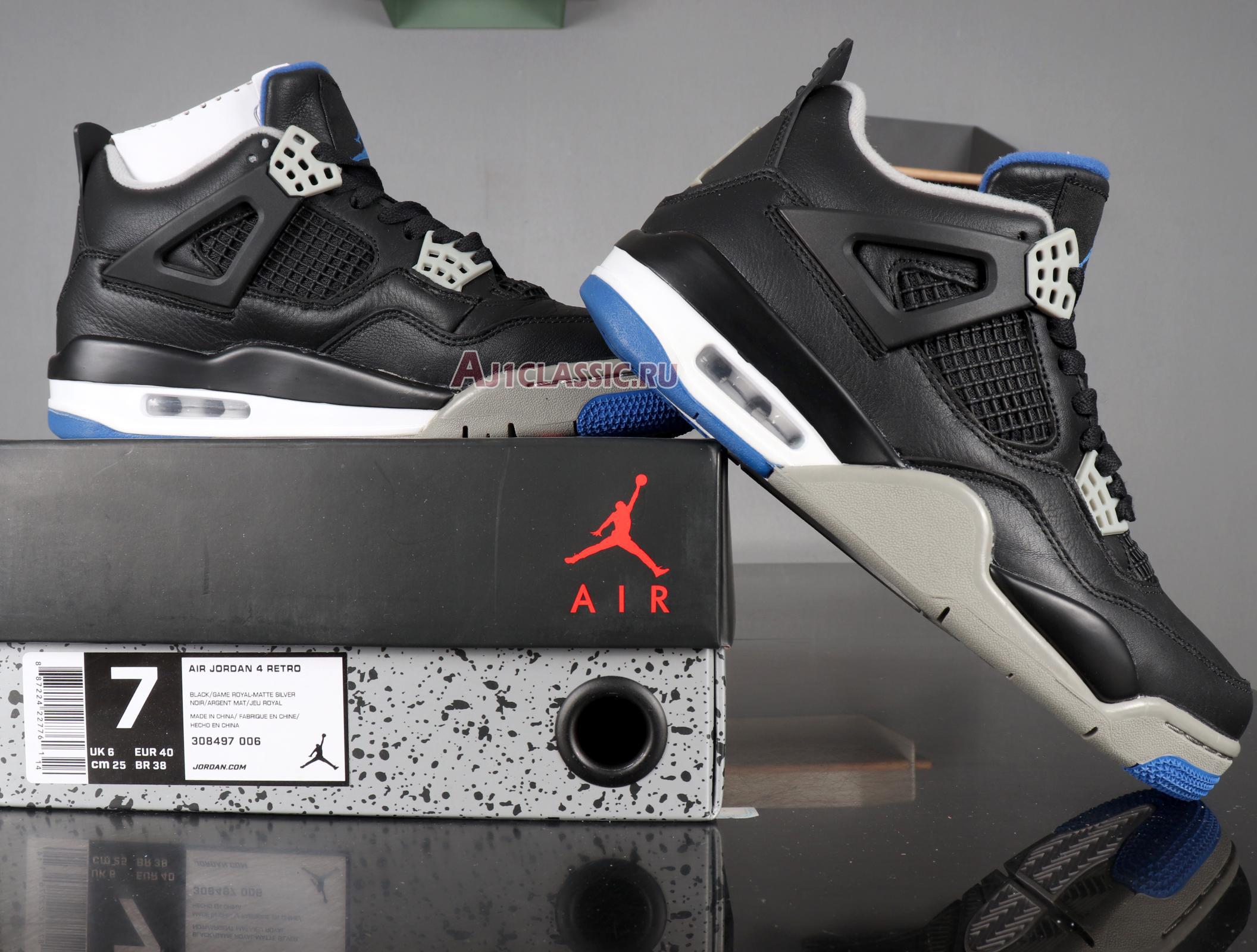 Air Jordan 4 Retro "Motorsports Alternate" 308497-006