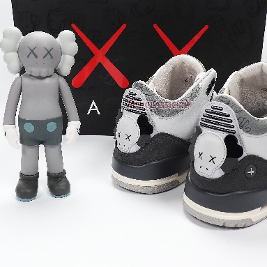 BespokeIND x Air Jordan 3 Kaws AJ3-BespokeIND Fresh Water White/Light Gery Sneakers