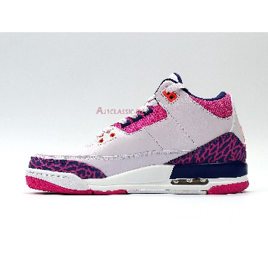 Air Jordan 3 Retro GG Barely Grape 441140-500 Barely Grape/Hyper Crimson/Fire Pink Mens Womens Shoes