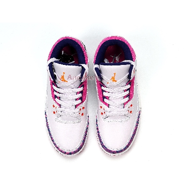 Air Jordan 3 Retro GG Barely Grape 441140-500 Barely Grape/Hyper Crimson/Fire Pink Sneakers