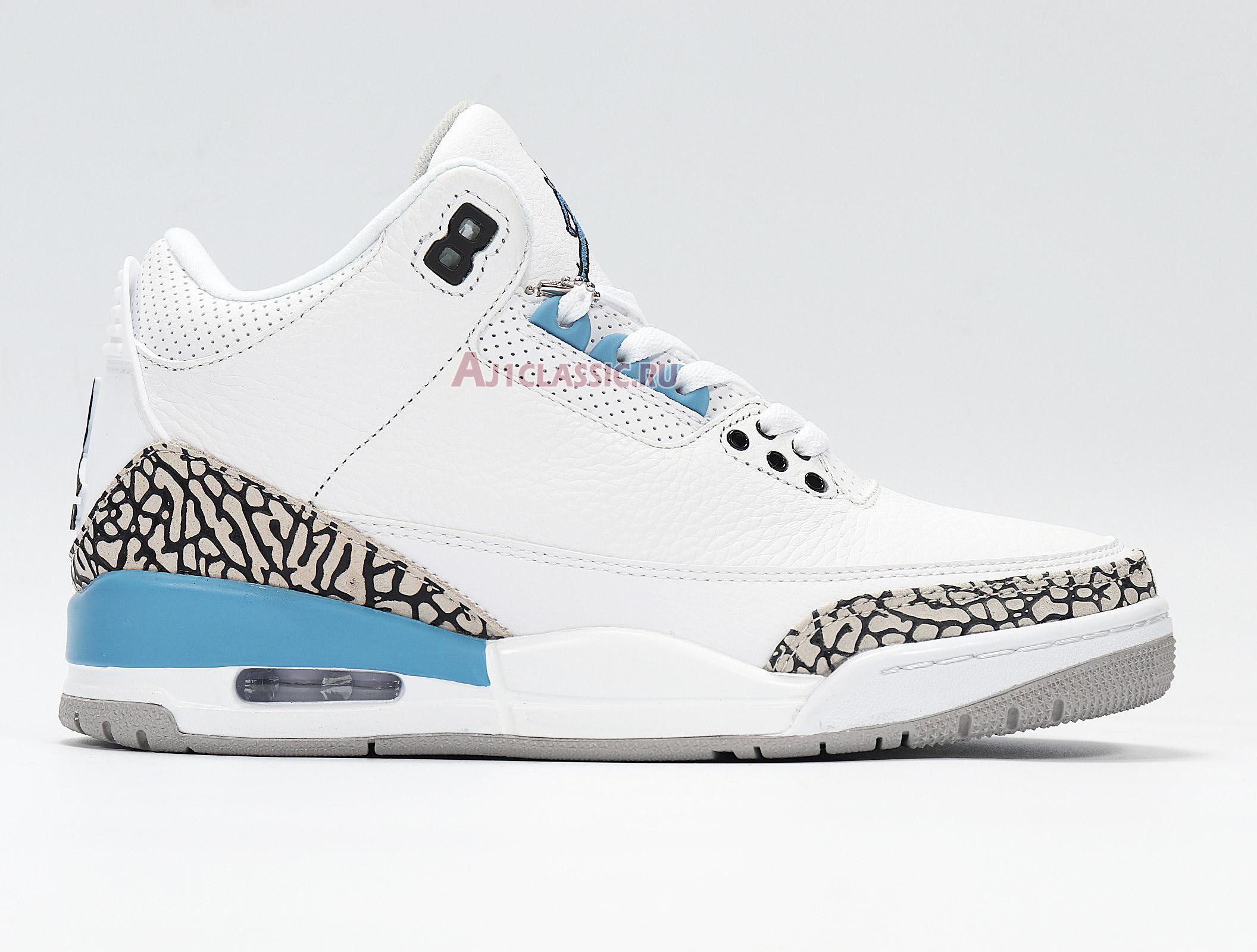 New Air Jordan 3 Retro "UNC" CT8532-104 Shoes