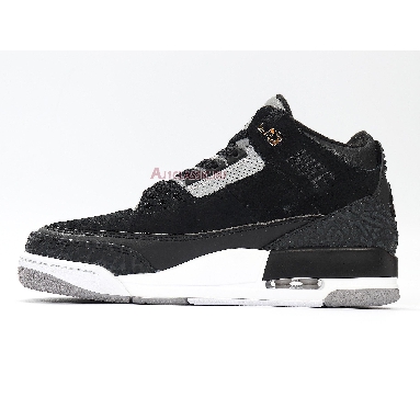 Air Jordan 3 Retro Tinker SP Black Cement CK4348-007 Black/Cement Grey-Metallic Gold Sneakers