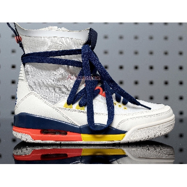 Air Jordan 3 RTR EXP Lite Sail Blue Void BQ8394-100 Sail/Turf Orange-Bright Citron-Blue Void Sneakers