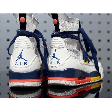 Air Jordan 3 RTR EXP Lite Sail Blue Void BQ8394-100 Sail/Turf Orange-Bright Citron-Blue Void Sneakers