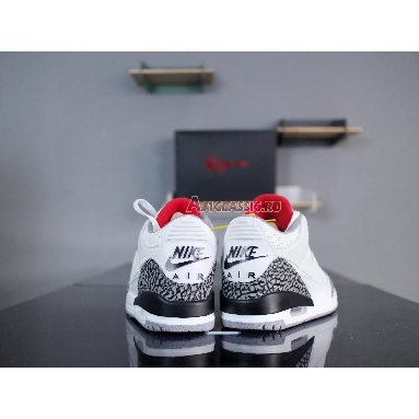 Air Jordan 3 Retro JTH NRG White Cement AV6683-160 White/Fire Red-Black-White Sneakers