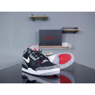 Air Jordan 3 Retro OG Black Cement AV6683-001 Black/Cement Grey-White-Fire Red Sneakers