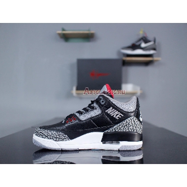 Air Jordan 3 Retro OG Black Cement AV6683-001 Black/Cement Grey-White-Fire Red Sneakers