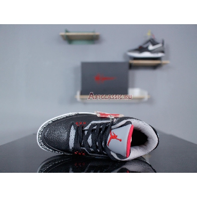 Air Jordan 3 Retro OG Black Cement AV6683-001 Black/Cement Grey-White-Fire Red Sneakers