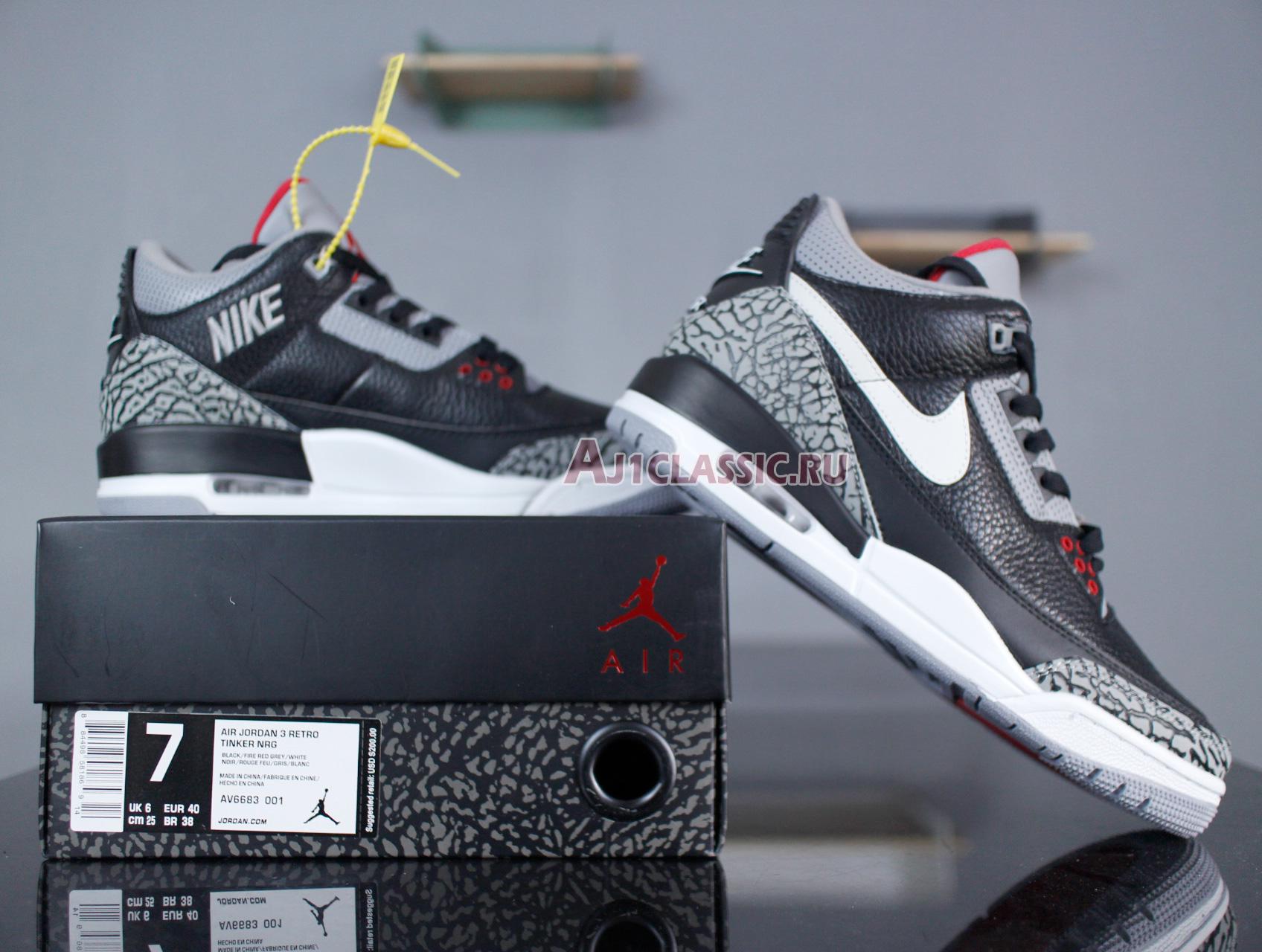 Air Jordan 3 Retro OG "Black Cement" AV6683-001