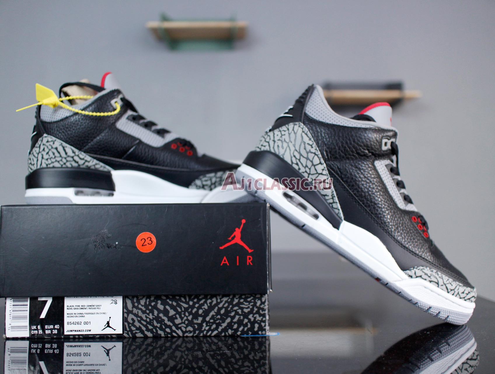 Air Jordan 3 Retro OG "Black Cement" 2018 854262-001