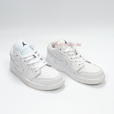 Air Jordan 1 Low White Black 553560-101 White/Black/White Mens Womens Shoes