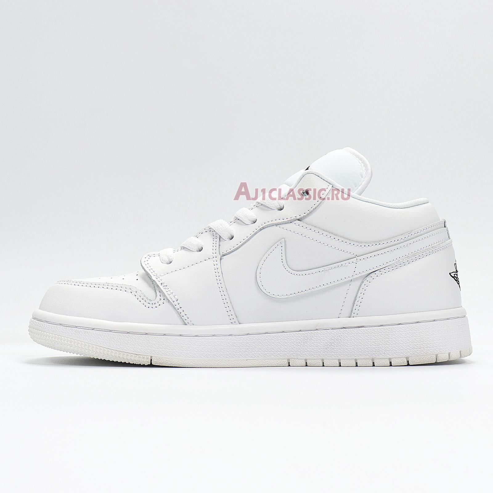 Air Jordan 1 Low "White Black" 553560-101