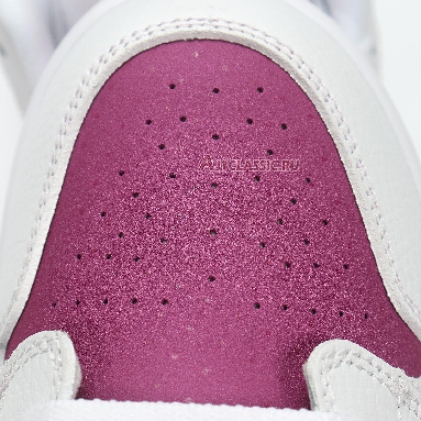 Air Jordan 1 Low White Berry 554723-161 White/True Berry-Rush Pink Sneakers