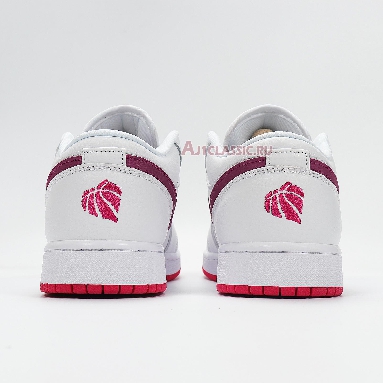 Air Jordan 1 Low White Berry 554723-161 White/True Berry-Rush Pink Sneakers