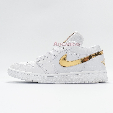 Air Jordan 1 Retro Low White Metallic Gold CZ4776-100 White/Metallic Gold Sneakers