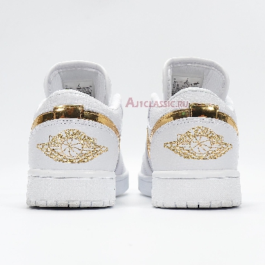 Air Jordan 1 Retro Low White Metallic Gold CZ4776-100 White/Metallic Gold Sneakers