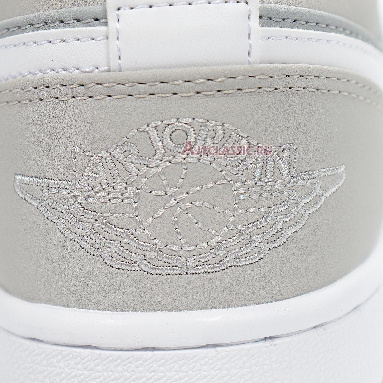 Air Jordan 1 Retro Low Hare 553558-021 Grey Mist/University Red-Light Poison Mens Womens Shoes