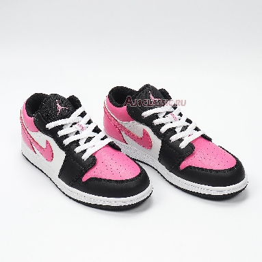 Air Jordan 1 Retro Low Pinksicle 554723-106 White/Pinksicle/Black/Pink Mens Womens Shoes