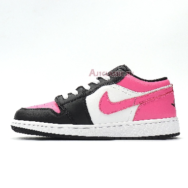 Air Jordan 1 Retro Low Pinksicle 554723-106 White/Pinksicle/Black/Pink Mens Womens Shoes