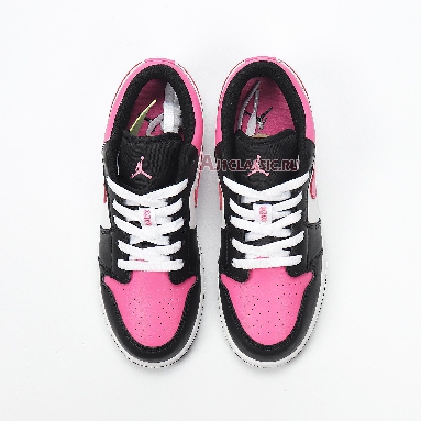 Air Jordan 1 Retro Low Pinksicle 554723-106 White/Pinksicle/Black/Pink Mens Womens Shoes