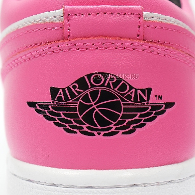 Air Jordan 1 Retro Low Pinksicle 554723-106 White/Pinksicle/Black/Pink Mens Womens Shoes