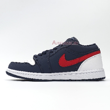 Air Jordan 1 Low USA CZ8454-400 Navy/Blue/White/Red Sneakers