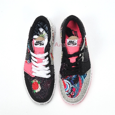 Air Jordan 1 Low OG Chinese New Year CW0418-006 Black/Red/Pink/White Mens Womens Shoes