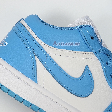 Air Jordan 1 Low UNC AO9944-441 University Blue/White Mens Womens Shoes