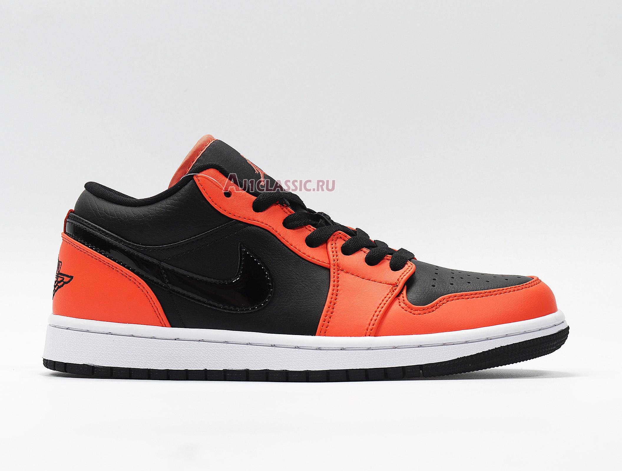 New Air Jordan 1 Low "Black Orange Toe" CK3022-008 Shoes